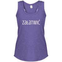 Zalatwic Women's Perfect Tri Racerback Tank