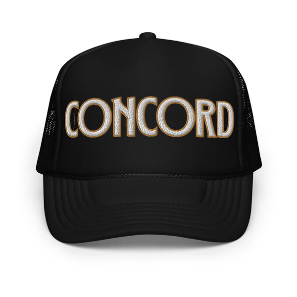 Concord Embroidered Foam Trucker Hat