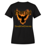 Phoenix Women's Moisture Wicking Performance T-Shirt - black