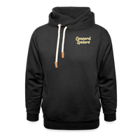 Concord Spiders Shawl Collar Hoodie - black