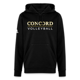 Concord Volleyball Adidas Unisex Fleece Hoodie - black