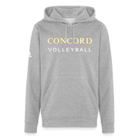 Concord Volleyball Adidas Unisex Fleece Hoodie - heather gray