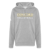 Concord Volleyball Adidas Unisex Fleece Hoodie - heather gray