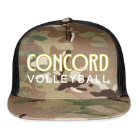 Concord Volleyball Printed Trucker Cap - MultiCam\black