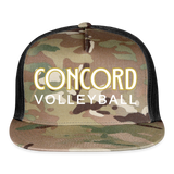 Concord Volleyball Printed Trucker Cap - MultiCam\black