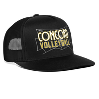 Concord Volleyball Web Printed Trucker Cap - black/black