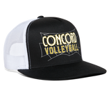 Concord Volleyball Web Printed Trucker Cap - black/white