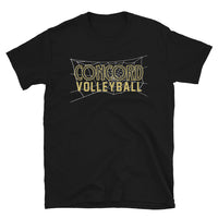 Concord Volleyball with Web Net Basic T-shirt