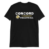 Concord Volleyball Distressed Basic T-Shirt - Customizable