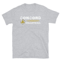 Concord Volleyball Distressed Basic T-Shirt