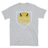 Concord Baseball (ball, bat, home plate) Basic T-Shirt