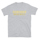 Concord Baseball (letter jacket font) Basic T-Shirt