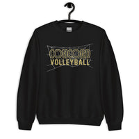 Concord Volleyball with Web Net Unisex Sweatshirt - Customizable