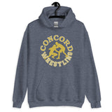 Concord Wrestling with Silhouette Unisex Hoodie