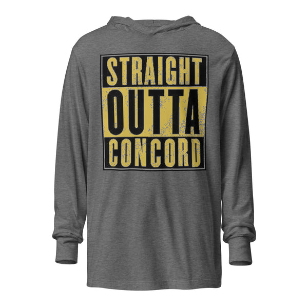 Straight Outta Concord Hooded Long-Sleeve Tee