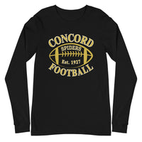 Concord Football "est. 1927, football" Unisex Long Sleeve Tee