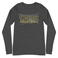 Concord Volleyball with Web Net Long Sleeve Tee
