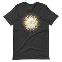 Concord Volleyball Gold Burst Blended T-shirt