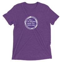 Bliss and Co. logo Tri-blend T-shirt