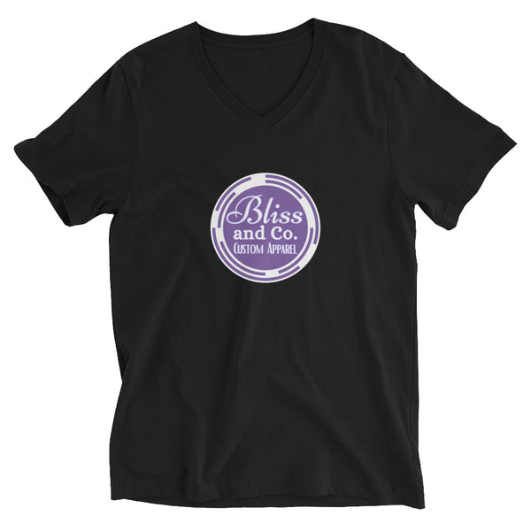 Bliss and Co. logo V-Neck T-Shirt