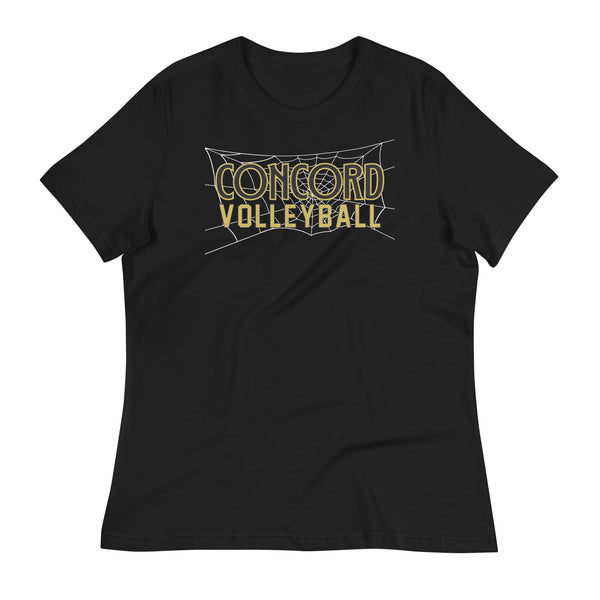 Concord Volleyball with Web Net Women's Relaxed T-Shirt