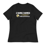 Concord Volleyball Distressed Women's Relaxed T-Shirt