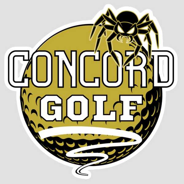 Concord Golf Bubble-free Sticker Packs (10, 15, 30, or 60)