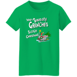 Sweaty Grinches Sleigh - Ladies' 5.3 oz. T-Shirt
