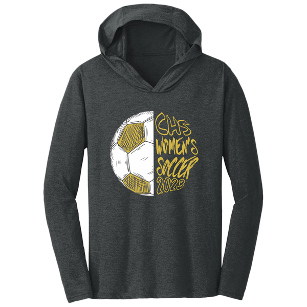 CHS Soccer (Design 2) Soccer Triblend T-Shirt Hoodie