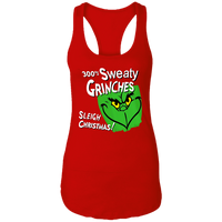 Sweaty Grinches Ladies Ideal Racerback Tank