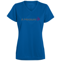A Measure Up Ladies’ Moisture-Wicking V-Neck Tee