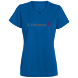 A Measure Up Ladies’ Moisture-Wicking V-Neck Tee