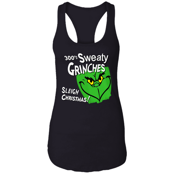 Sweaty Grinches Ladies Ideal Racerback Tank