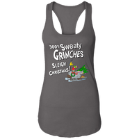 Sweaty Grinches Sleigh - Ladies Ideal Racerback Tank