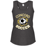 Concord Soccer (design 1) Women's Perfect Tri Racerback Tank