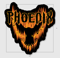 Phoenix Bubble-free Sticker Packs (10, 15, 30, or 60)