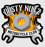 Dusty Nutz (Tools) Bubble-free Sticker Packs (10, 15, 30, or 60)