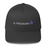 A Measure Up Embroidered Structured Twill Cap