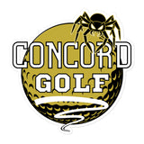 Concord Golf Bubble-free Stickers