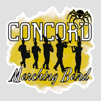 Concord Marching Band Bubble-free Sticker Packs (10, 15, 30, or 60)
