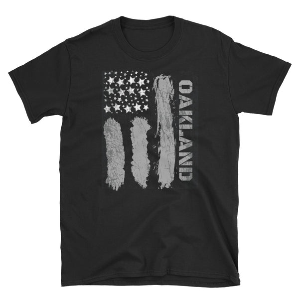 "Oakland" Flag Soft-style T-shirt
