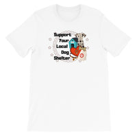 "Support Your Local Dog Shelter" Blended T-Shirt