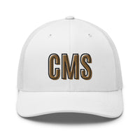 CMS Embroidered Trucker Style Cap