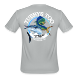 Tubbys Too Moisture Wicking Performance T-Shirt - silver