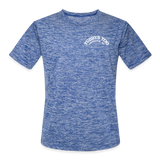 Tubbys Too Moisture Wicking Performance T-Shirt - heather blue