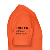 Nixon Power Services Jersey T-Shirt by Bella + Canvas - orange