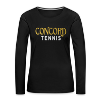 Concord Tennis Women's Premium Long Sleeve T-Shirt - black