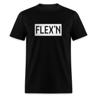 Flex'n White Texture Unisex Classic T-Shirt - black