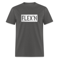 Flex'n White Texture Unisex Classic T-Shirt - charcoal