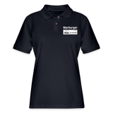 Marburger CDJR Women's Pique Polo Shirt - midnight navy